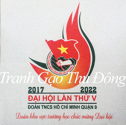Tranh gạo Đại hội đoàn